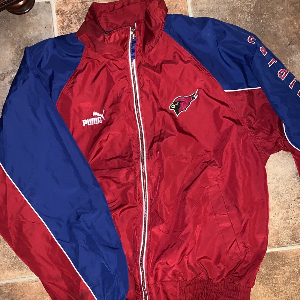 Puma Arizona Cardinals Windbreaker size L